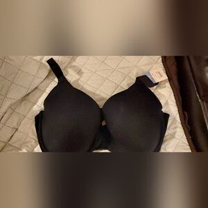 40DDD Black Full Figure TShirt Bra
